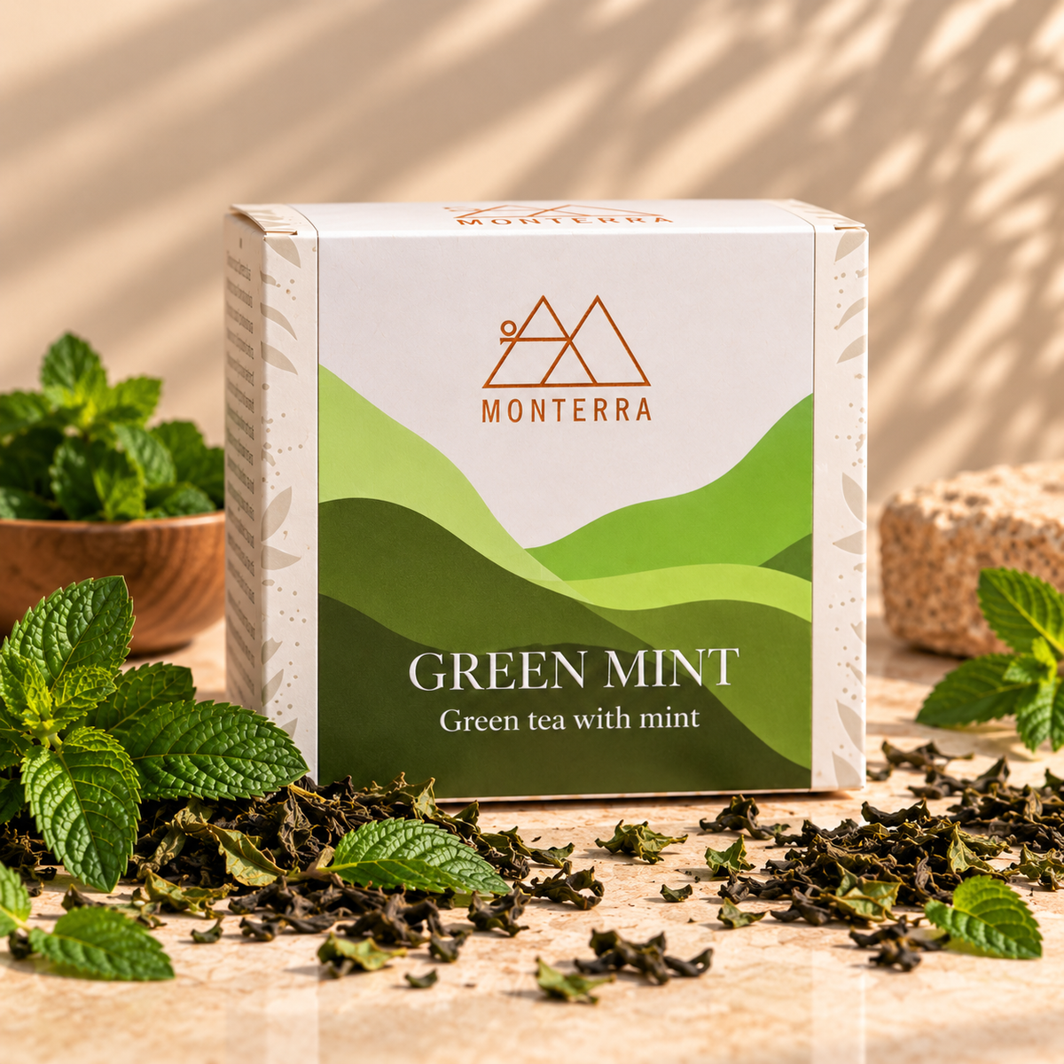 GREEN TEA MINT MONTERRA BAGS CYPRUS