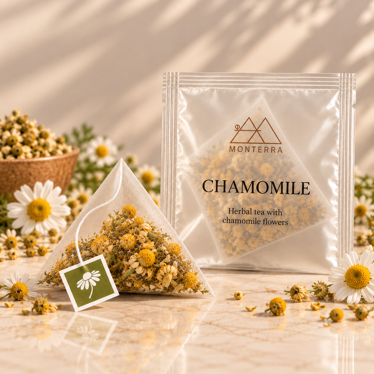 MONTERRA CHAMOMILE TEA BAGS CYPRUS