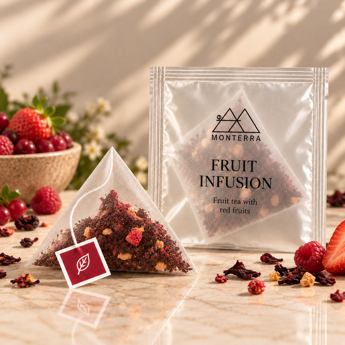 MONTERRA RED FRUITS TEA  CPRUS PANTZI