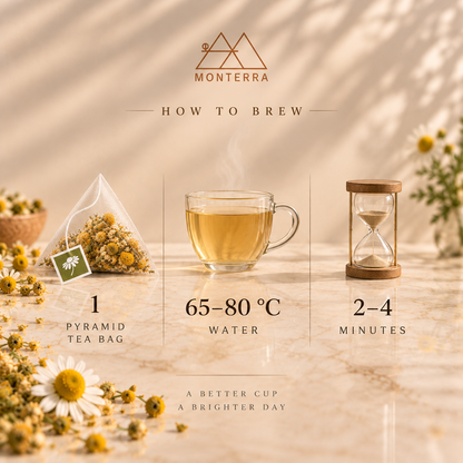MONTERRA CHAMOMILE TEA BAGS CYPRUS